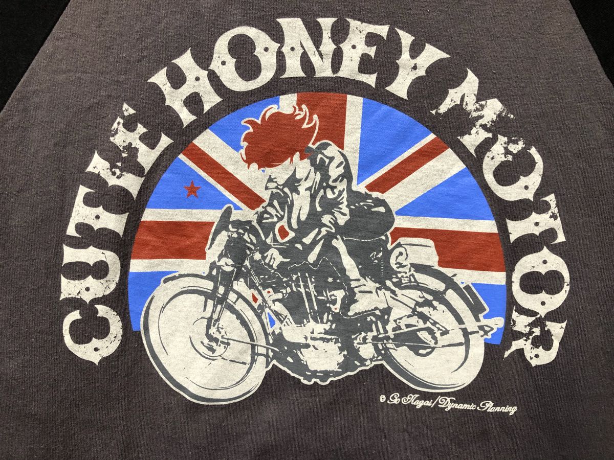 キューティーハニー ラッシュアワー 長袖tシャツ Cutie Honey Motor Rush Hour 永井豪 M グレー ブラック 古着 キューティーハニー 売買されたオークション情報 Yahooの商品情報をアーカイブ公開 オークファン Aucfan Com