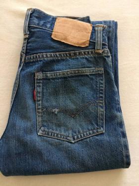 60S LEVIS リーバイス302BIGE Aタイプ？　刻印4　キッズモデル　赤耳　オリジナル　ヴィンテージ　(検)505 606　501XX ビックE　