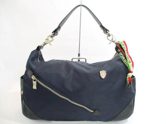 1円☆美品【オロビアンコ】 Orobianco 2WAY ショルダーバッグ ナイロン 
