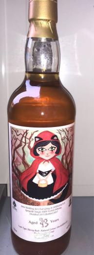 【限定】スペイサイドリージョンモルト 1973 シェリーバットA JOINT BOTTLING FOR 信濃屋& CLUB QING 46.8% 700ml 【完売】