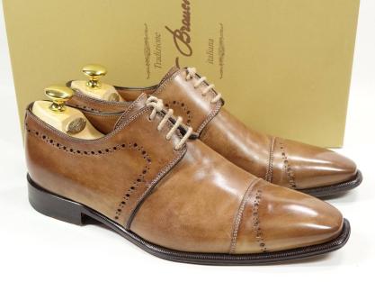 イタリア製美品ステファノブランキーニ 高級 ストレートチップ ドレス