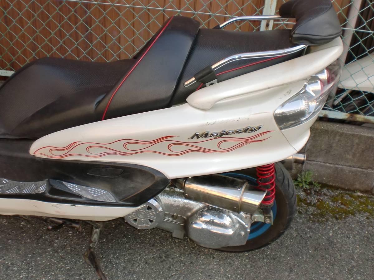 ヤマハ マジェスティ250（SG03J）不動車 ジャンクで 【公式通販】