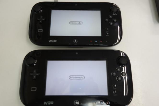 G667 ▽任天堂 Wii U Game Pad ゲームパッド 動作確認済 2台セット