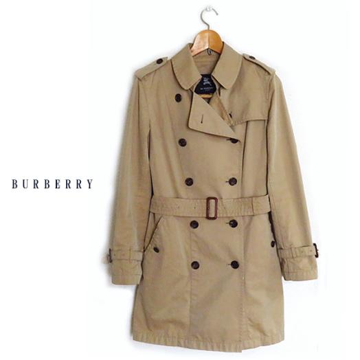 BURBERRY（トレンチコート グリーン・カーキ⁄緑色系）のフリマ 極美品