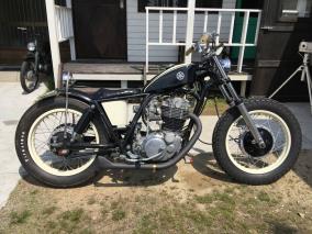 SR400 チョッパー ボバー フルカスタム 車検受け渡し 機関絶好調 整備済み