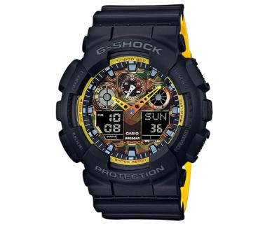 カシオ Gショック 海外モデル アナデジタイプ GA-100BY-1A 新品