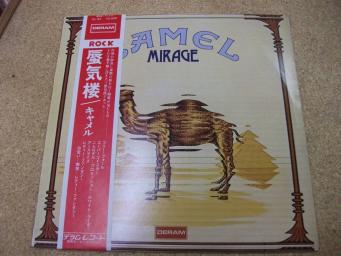 【帯付LP】キャメル/蜃気楼/CAMEL/MIRAGE