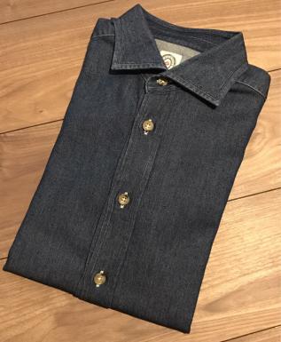  BOLZONELLA ボルゾネッラ デニムシャツ ワイドシャツ 38(Sサイズ)｜売買されたオークション情報、yahooの商品情報をアーカイブ公開 - オークファン 男性用