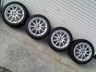 CSR X SPEED 7J -17 5穴 P 100 スタッドレスタイヤホイールセット