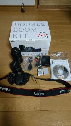 Canon EOS kiss X5 ダブルズームキット 中古(難あり) おまけ付き Canon