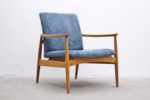 オーク材 ◇オーク材 1Pソファ アームチェア ラウンジチェア