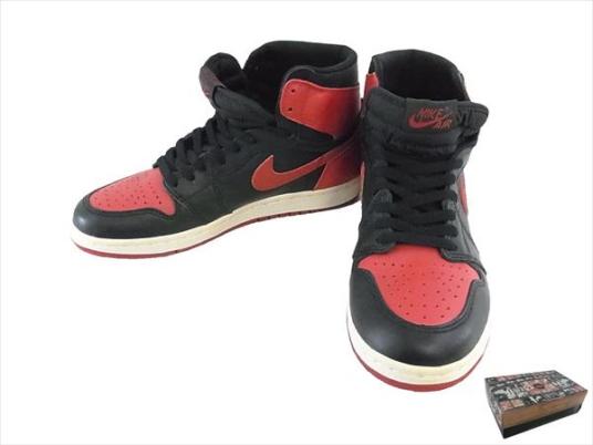 1円 94年復刻 Nike ナイキ Air Jordan 1 ジョーダン 1307 061 スニーカー 赤黒 26 5cm 極上 Uh0185ts11 26 5cm 売買されたオークション情報 Yahooの商品情報をアーカイブ公開 オークファン Aucfan Com