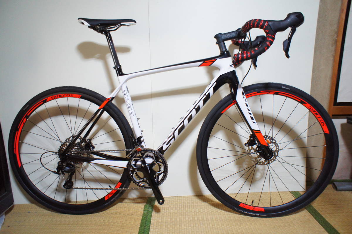 人気SALE，定番 2016 SCOTT SOLACE20 DISC スコットカーボン S52 50%OFF(520mm～)｜売買されたオークション情報、yahooの商品情報をアーカイブ公開 - オークファン 520mm～