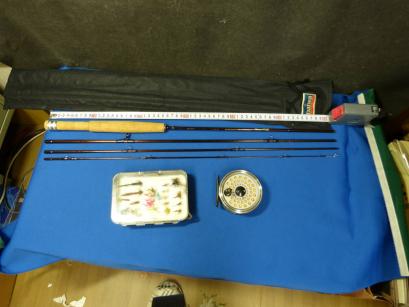 Daiwa Strike Force F764-4 7'6" #3～4　リール　SF 706　Line Weights 4-5-6 中古品・完成品