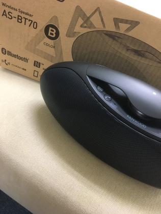 KENWOODハンズフリー機能付BluetoothスピーカーAS-BT70 KENWOOD AS