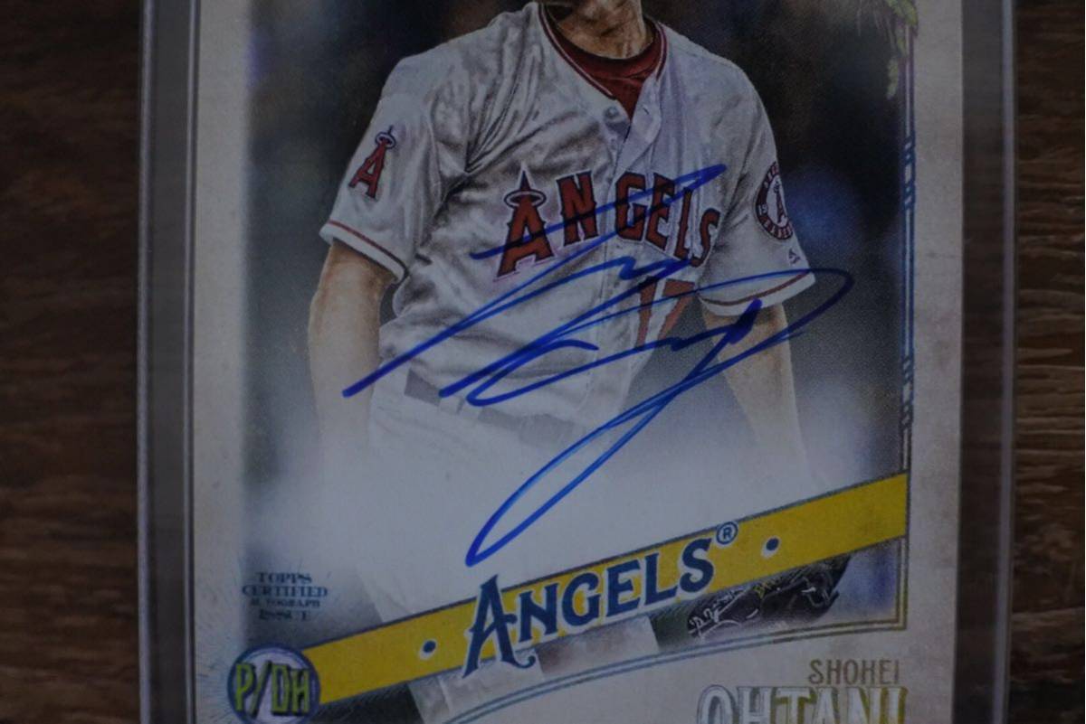大谷翔平 直筆サイン 25枚限定 【カードNo. 1】Topps shohei ohtani 