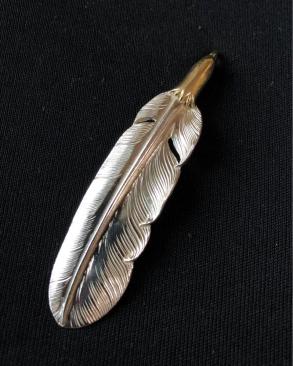 LARRY 18K EAGLE ラリースミス HEAD PENDANT | SMITH GOLD FEATHER 