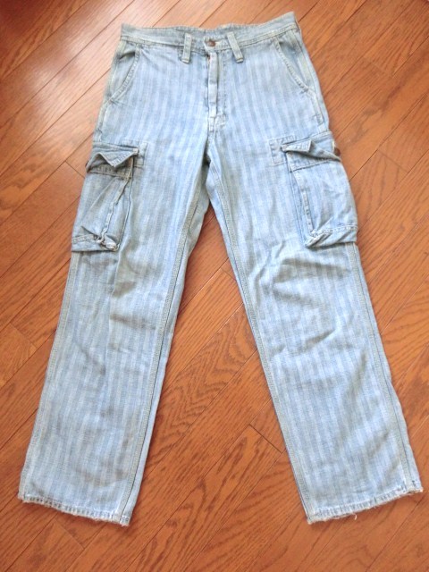 BLUEBLUE ブルーブルー ジーンズ カーゴ ハリウッドランチマーケット HRM 聖林公司 XS