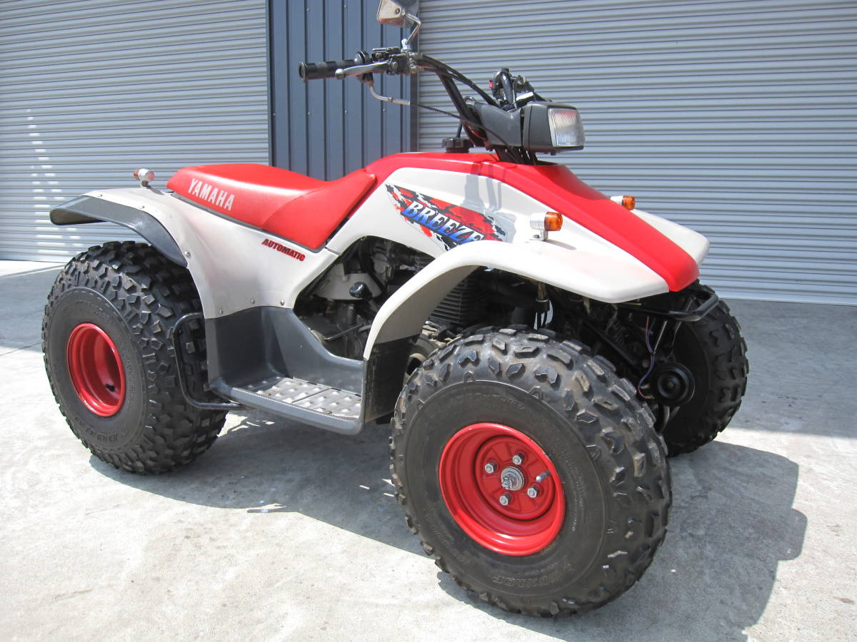 【本物保証，SALE】 ヤマハ BREEZE 125 リバースギア ヒッチ付き キャンプ レジャー バギー ATV YF YFM(四輪バギー)｜売買されたオークション情報、yahooの商品情報をアーカイブ公開 - オークファン 四輪バギー