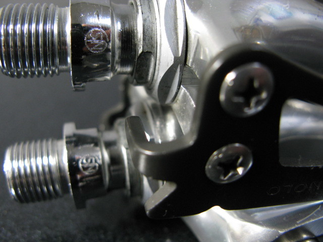 ピスト・競輪/NJS認定【Campagnolo】ペダル後期型ブラック美中古 NJS