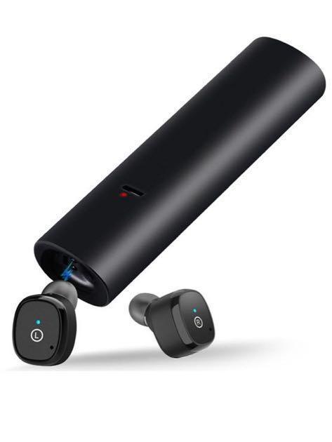 【新品・1円スタート】Bluetooth ブルートゥース イヤホン 高音質 片耳 両耳 共に対応 自動ペアリング 超小型 超軽量 通話 ワイヤレス 最安