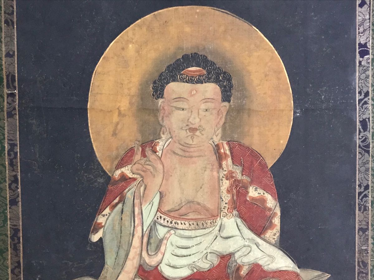 阿弥陀如来 仏 かけ じ く 阿弥陀如来掛軸の通販