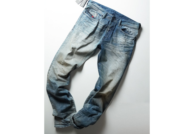 □新品4.7万【DIESEL】BUSTER 0850Q MADE IN ITALY 極上の贅沢 BLUE 
