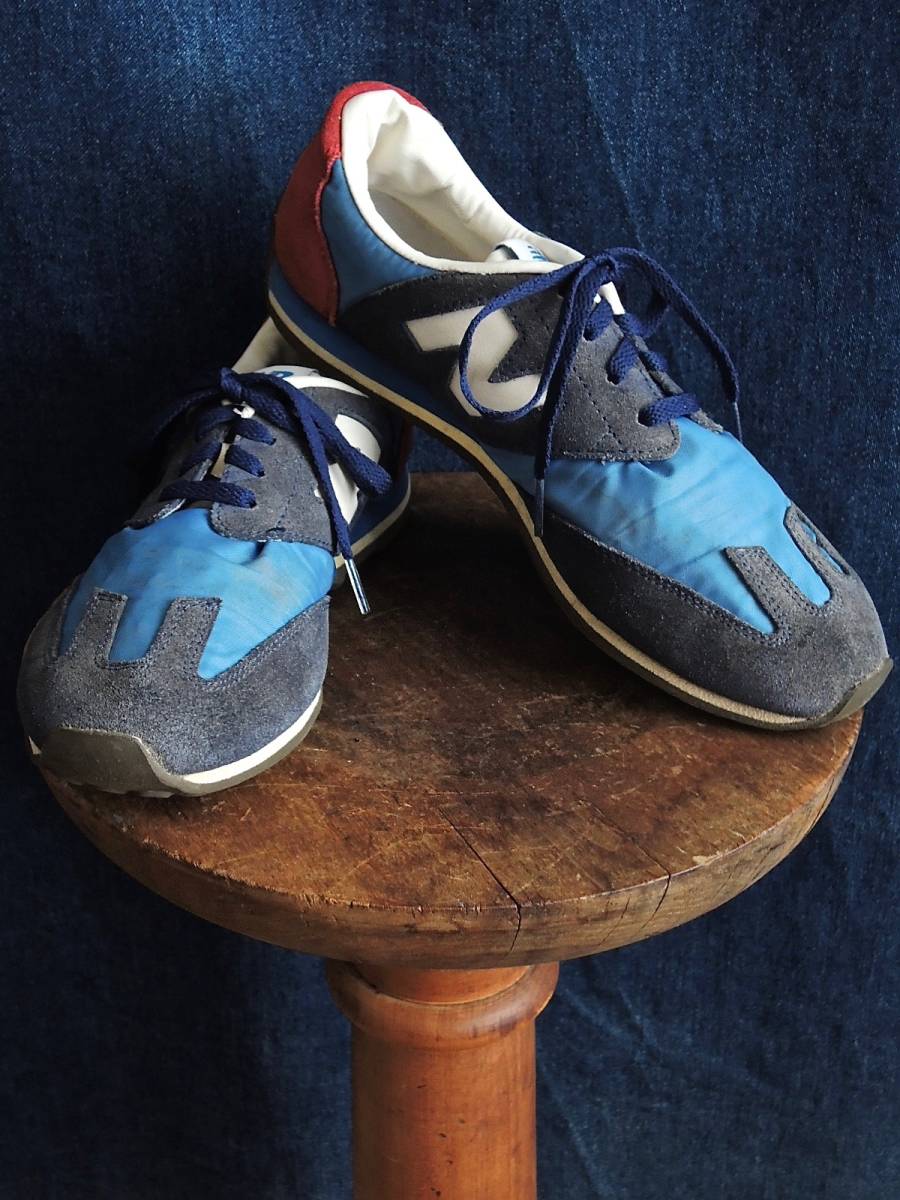 NEW BALANCEニューバランスCROSS COUNTRYクロスカントリー26cm70s復刻軽量スニーカー8CCトリコロールカラーアメカジ古着320 M996 M574 M576