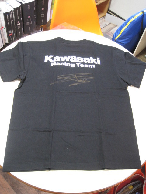 ★送料無料★カワサキ　ジョナサンレイ直筆サイン入りＴシャツ！新品未使用！