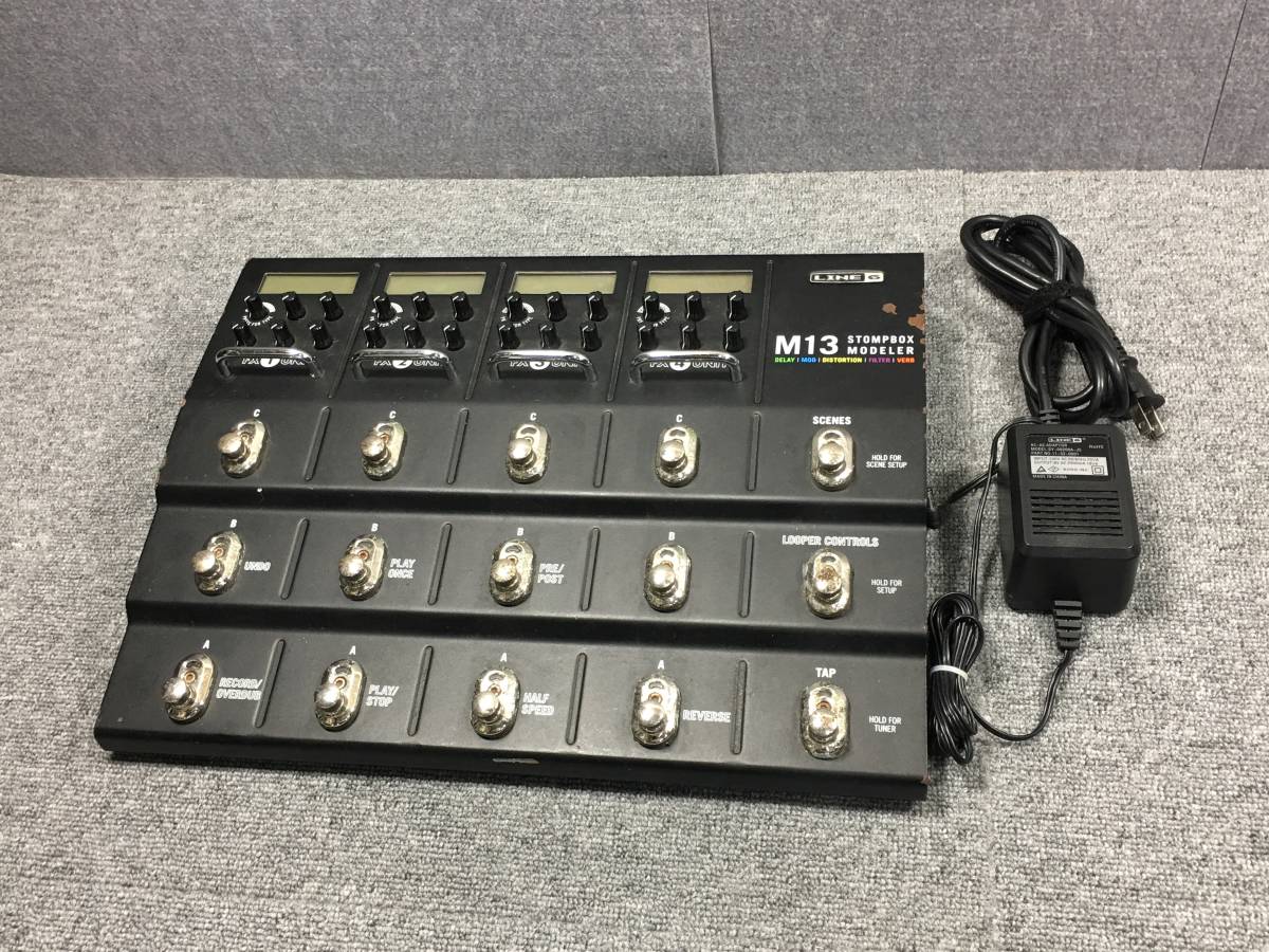 LINE6 マルチエフェクター M13 Stompbox Modeler ,速やかな対応を