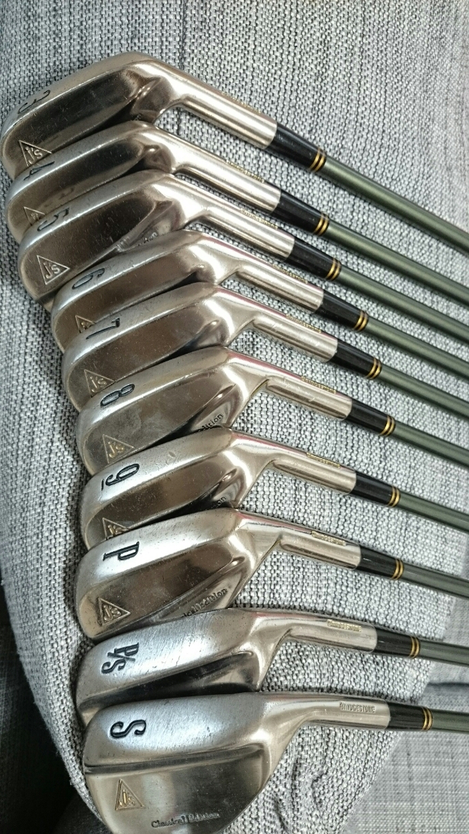 【最安値，新品】 J s クラシカルエディション アイアン 3-9 p ps s ジャンボ尾崎(ブリヂストン)｜売買されたオークション情報、yahooの商品情報をアーカイブ公開 - オークファン 男性右きき用