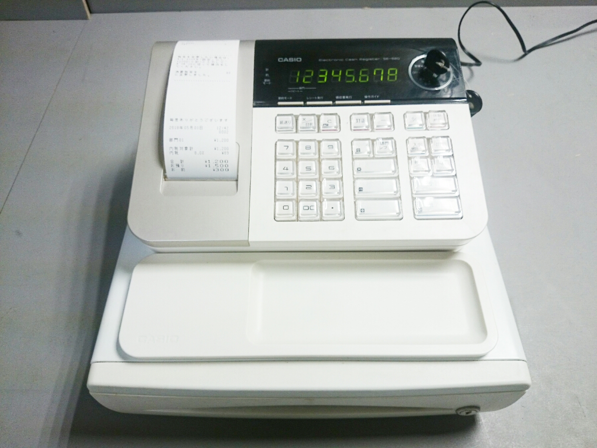 レジスター ○カシオ レジスター TE-300/DL-1217○ TE-300 DL-1217 カシオ