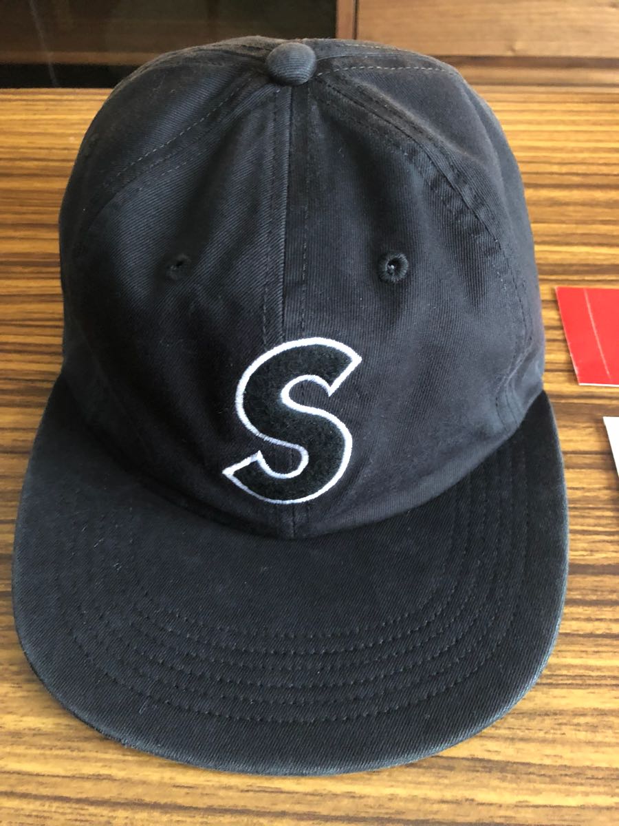 Supreme シュプリーム 18ss Sロゴ 6 Panel Cap 黒ん坊 Whirledpies Com Supreme シュプリーム 18ss Sロゴ 6 Panel Cap 黒ん坊 Whirledpies Com