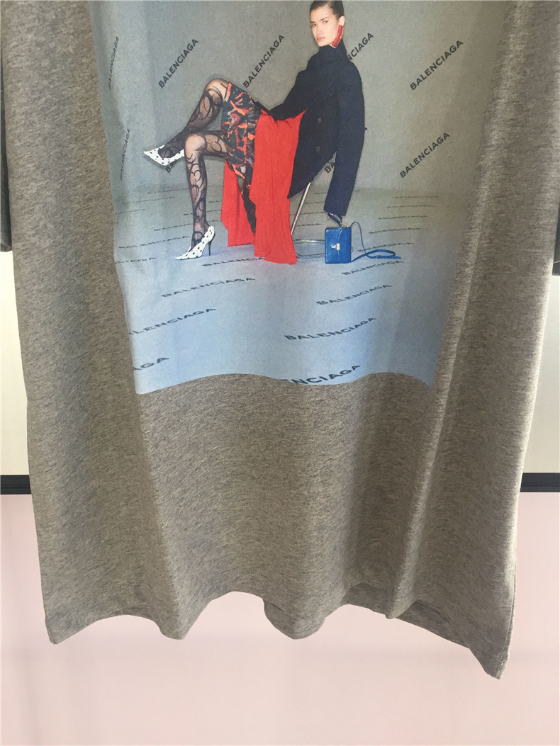 限定☆18SS BALENCIAGA バレンシアガ フォトシュート Tシャツ オーバー  