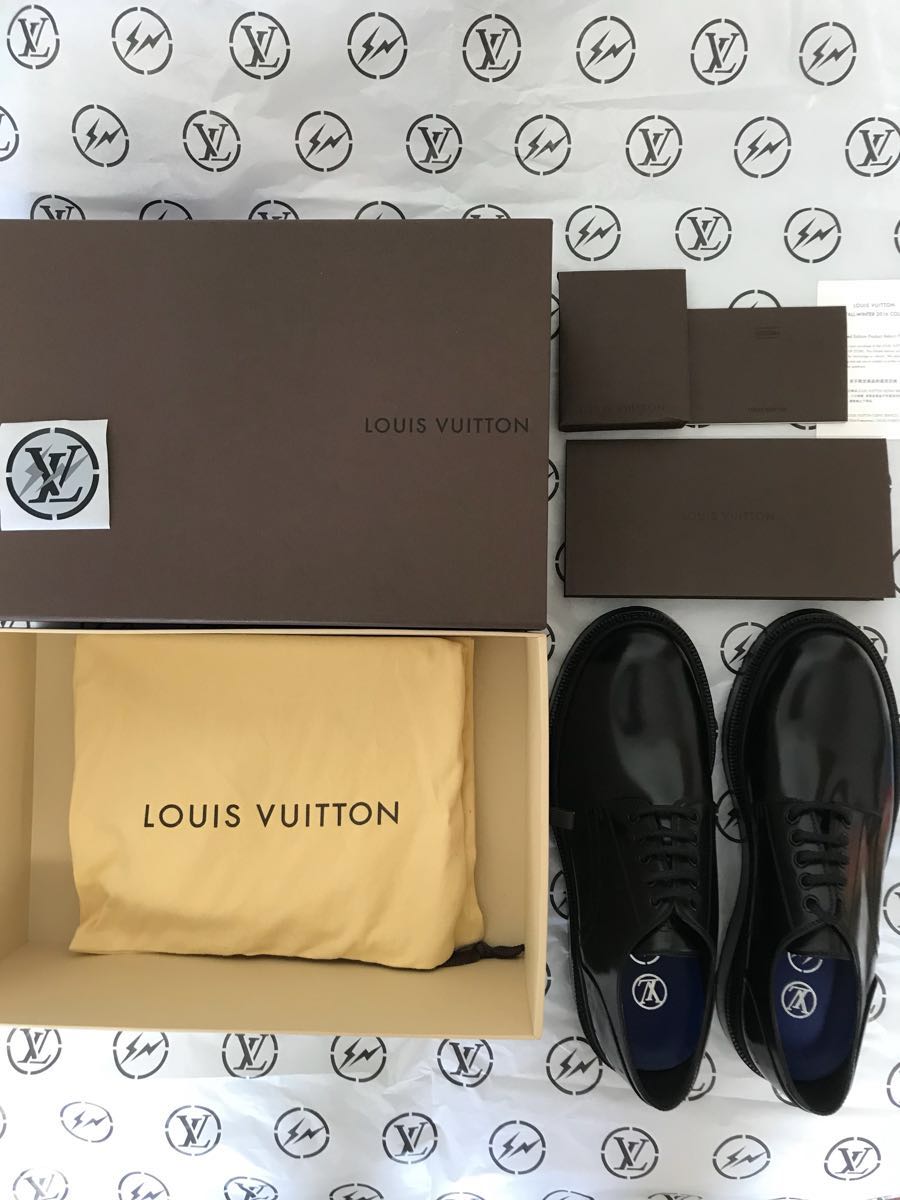 超激得，豊富な fragment design louis vuitton アイスラインダービー 7 1/2 正規品 藤原ヒロシ 着用(服飾小物)｜売買されたオークション情報、yahooの商品情報をアーカイブ公開 - オークファン 服飾小物