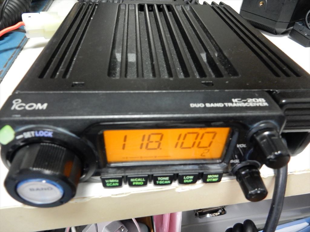 ICOM IC-208 20W 完動品 入門用に最適 サブ機にも モービル アマチュア