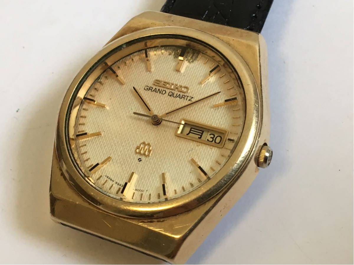 SEIKO セイコー グランドクオーツ ツインクオーツ 電池交換済み 稼働品 