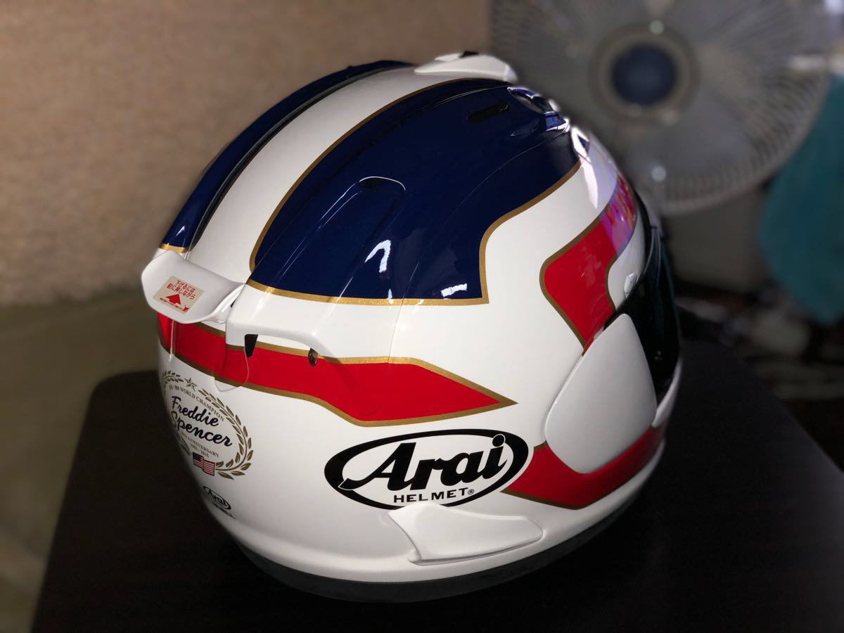 Arai RX-7X 別注フレディスペンサーモデル XL（61-62cm） アライ RX-7X 『フレディスペンサー30周年仕様』サイズXL（61-62