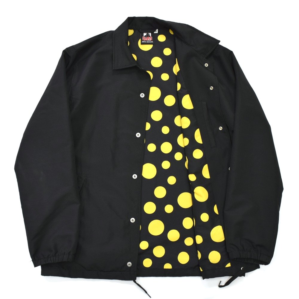 人気セール，爆買い 草間彌生 XLARGE&times;YAYOI KUSAMA エクストララージ LOVE FOEVER COACHES JACKET コラボ コーチジャケット M YAYOI KUSAMA ドット 水玉(ジャンパー、ブルゾン)｜売買されたオークション情報、yahooの商品情報 男性用