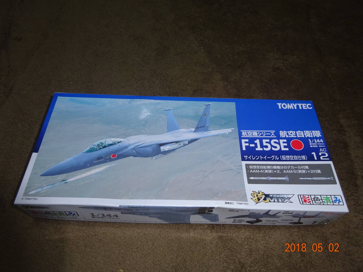 送料無料，定番 トミーテック技MIX AC12 航空自衛隊 F-15SE