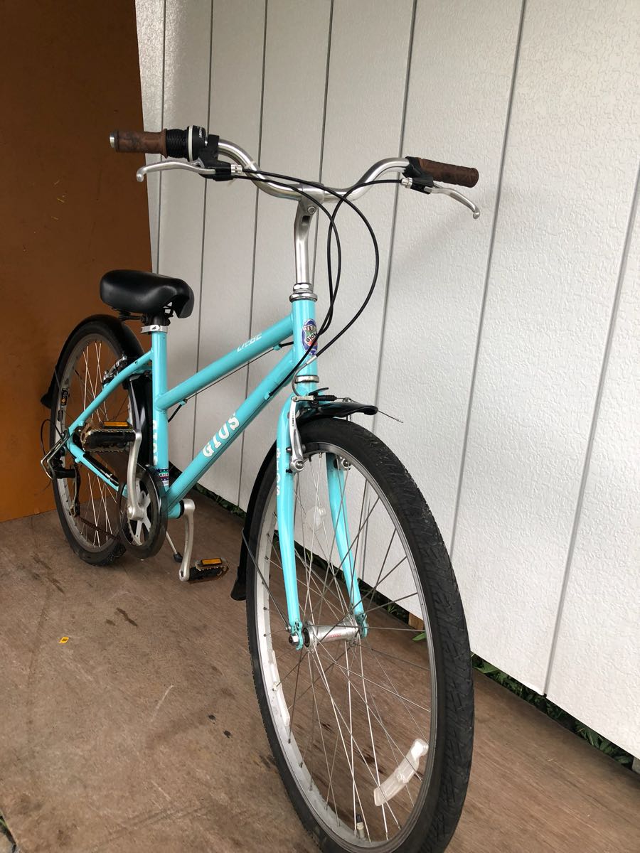 自転車、サイクリング 良品！GIOS LIEBE 26型 アルミ シマノ7速 400mm