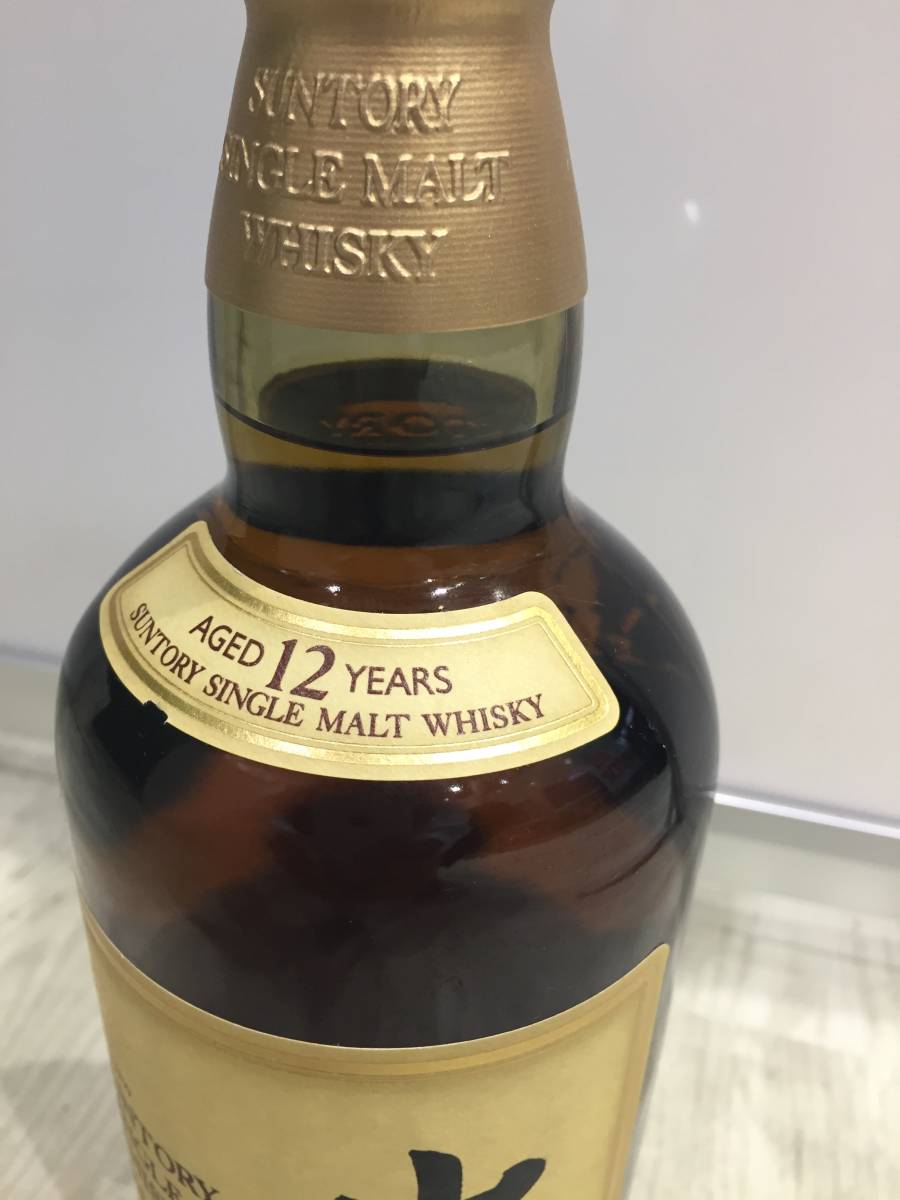 未開栓 古酒 サントリー 山崎12年 750ml SUNTORY YAMAZAKI 12YEAR