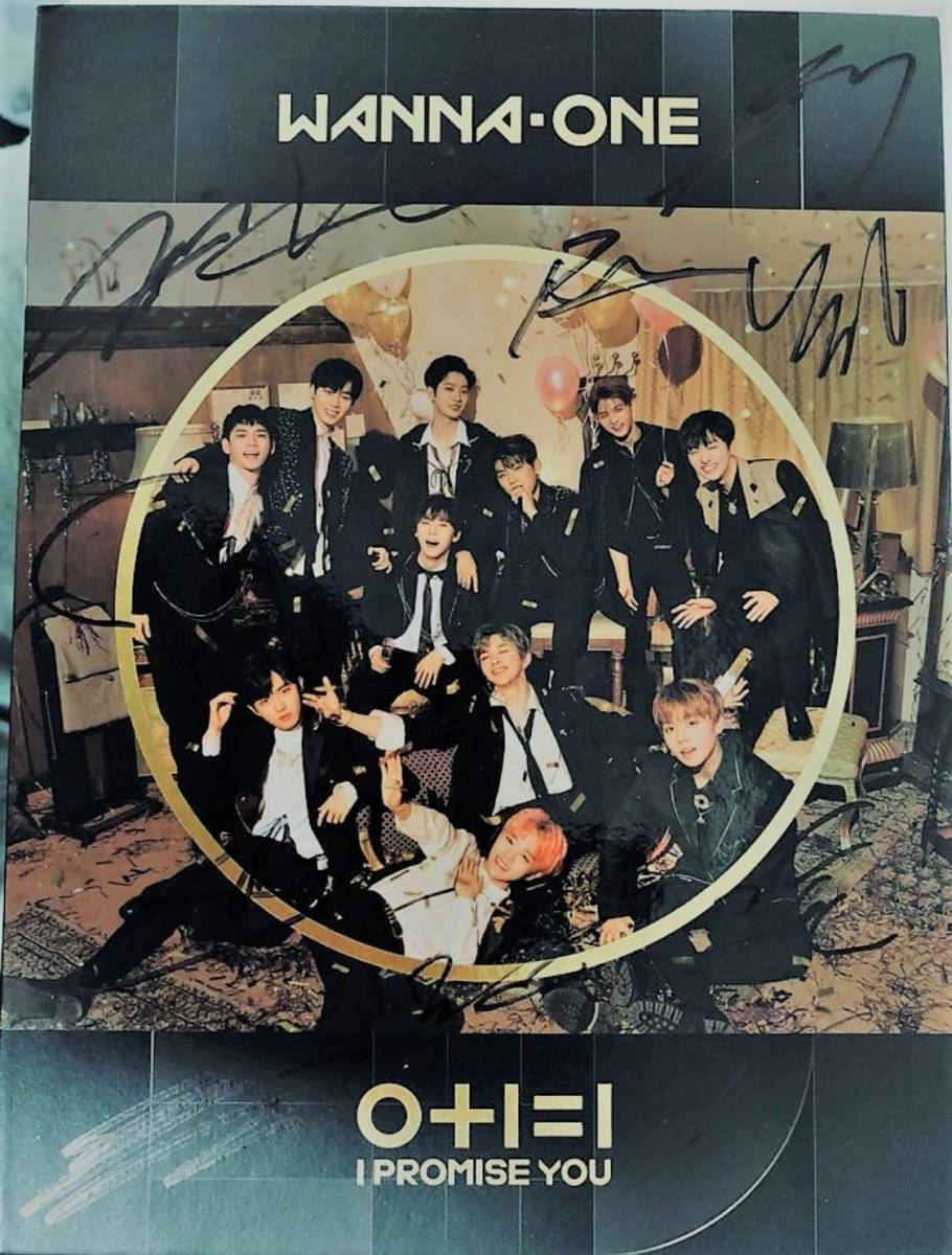 お買い得，定番 WANNA-ONE ワナワン 直筆サイン入りCD I PROMISE YOU(サイン)｜売買されたオークション情報、yahooの商品情報をアーカイブ公開 - オークファン サイン