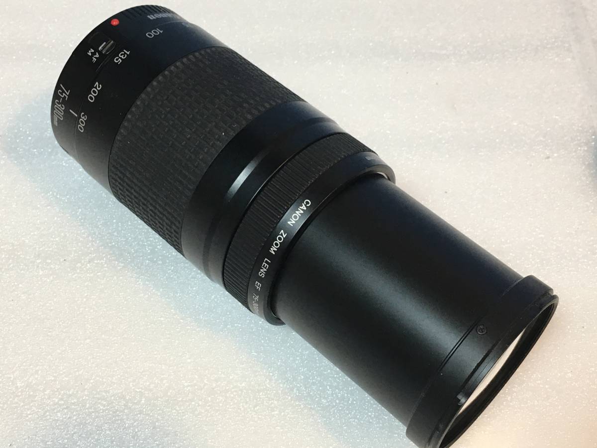 キャノンEOSkissX6iで使っていた75～300mmズームレンズ中古