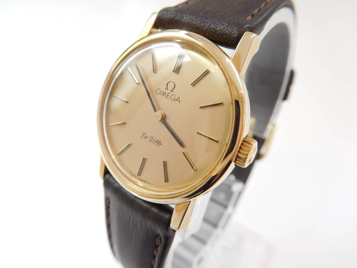 【良品稼働中】 OMEGA　オメガ　DEVILLE　デビル　レディース　手巻き　2