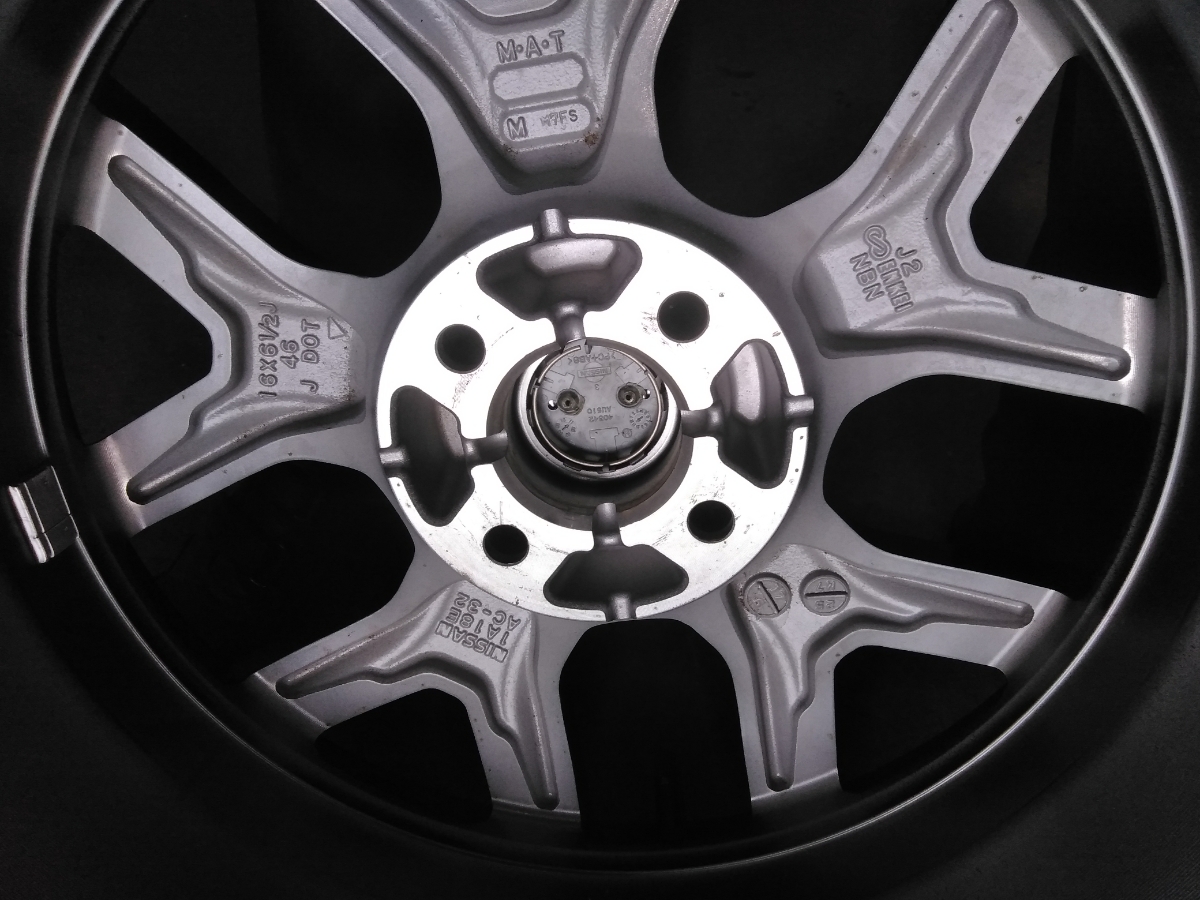日産 ノート ニスモ ENKEI ホイール E12 16インチ 6.5J PCD100 4H off