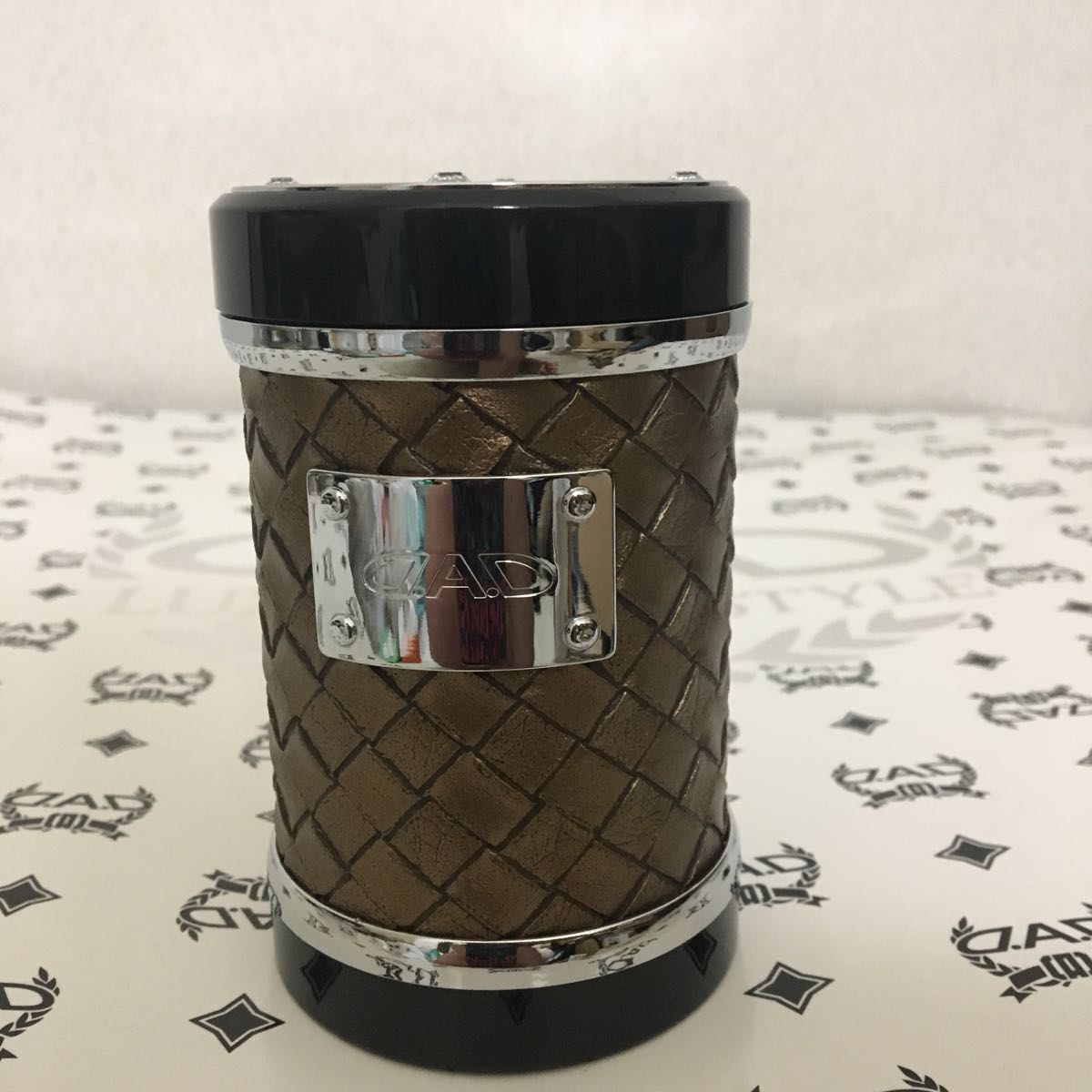 【1円スタート 灰皿未使用 完売終了】DAD ギャルソン GARSON D.A.D アッシュボトル 灰皿 タイプベガ アンティーク ブラウン 定価:9，180円