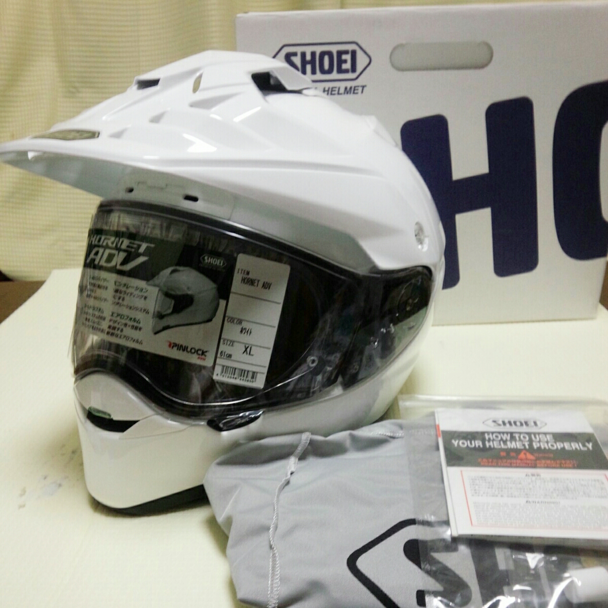 ショーエイ ヘルメット Lサイズ X-12 X-TWELVE 新品未使用 SHOEI