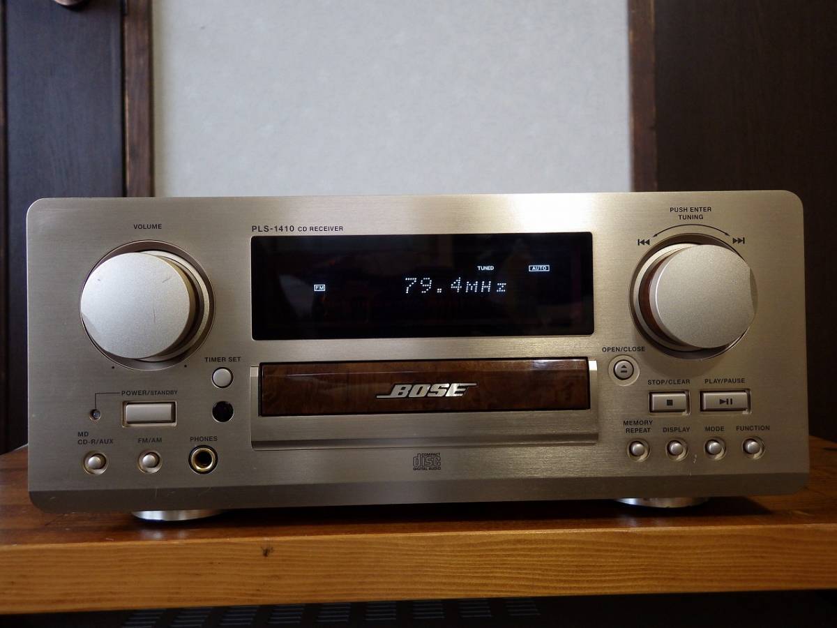 お得，人気セール BOSE PLS-1410 CDレシーバー CD難有 現状品(BOSE)｜売買されたオークション情報、yahooの商品情報をアーカイブ公開 - オークファン BOSE