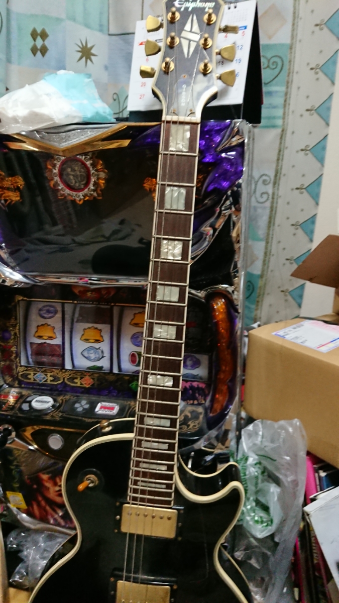 101：Epiphone Les Paul Custom　エレキギター　ジャンク Epiphone ジャンク エピフォン エレキギター Paul Les 101：Epiphone